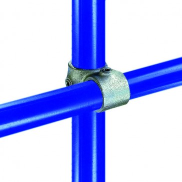 Raccord KEEKLAMP croix décalée pour tube diamètre extérieur 26,9 mm
