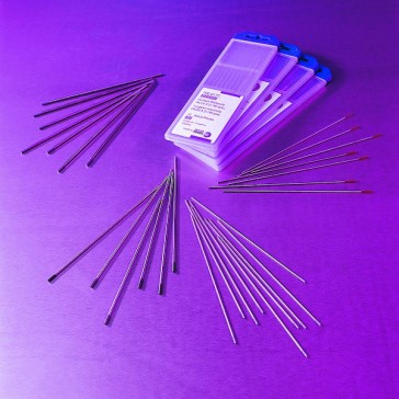 Électrode tungstène TIG PUR - Diamètre : 2,4 mm - Coloris : vert - Nombre d'électrodes : 10
