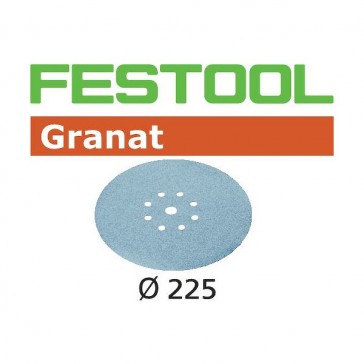 Disque abrasif appliqué Granat STF D225/8 - Ø 225 mm - Grain 240