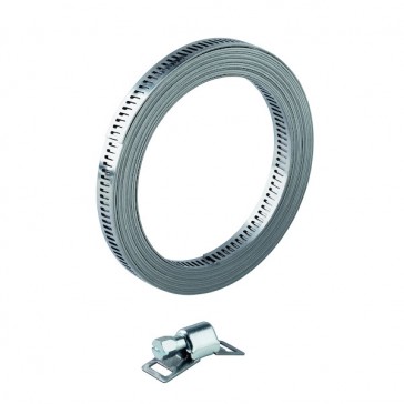 Collier à bande IBSF - Plage de serrage : 0_25000 mm - Largeur de bande : 13 mm