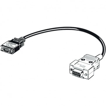 Câble de programmation CS1W-CN - CJ1 - port périphérique, sub-D - 2 m