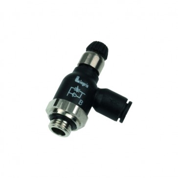Régleur de débit compact à l'admission 7061 - polymère technique - G1/4 - 8 mm
