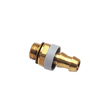 Raccord à compression douille annelée rapide pour tuyau auto-serrant 0133 39 - G1/8 - 13 mm - laiton - droit