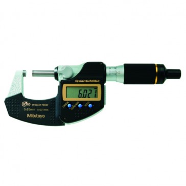 Micromètre DIGIMATIC QUANTUMIKE IP65 SÉRIE 293 - 0-25 mm - avec sortie de données