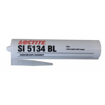 Mastic silicone LOCTITE SI 5134 - 310 ml - bleu