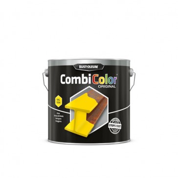 Peinture anti-rouille COMBICOLOR - jaune or RAL 1004 - 2,5 L