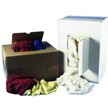 Chiffon textile couleur - carton de 10 kg - multicolores