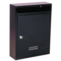 Boîte aux lettres individuelle NORMA applique murale marron