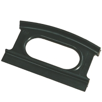 Fer à marche en plastique noir
