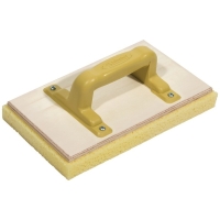 Taloche rectangulaire en bois avec semelle en éponge - 250 x 140 mm