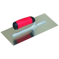 Platoir avec lame en inox lisse et monture en aluminium - 28 x 12 cm