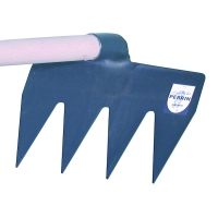 Griffe à remblai 4 dents avec manche - 30 cm