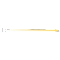 Manche de fourche cailloux - 135 cm