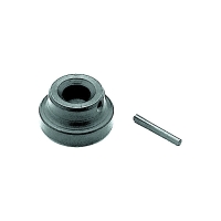 Patin support avec goupille 07141 acier - Pour vis CHC (cylindrique hexagonal creux) - Diamètre extérieur 40 mm - Diamètre intérieur 28 mm