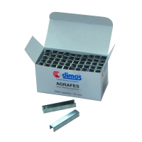 Agrafe pour fixation de films ou matériaux d'isolation sur boiseries - Hauteur de l'agrafe : 10 mm - Largeur de tête de l'agrafe : 55 mm - boîte de 5000