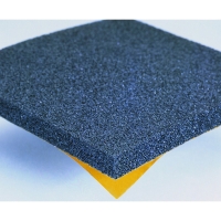 Mousse acoustique STRASONIC série 841 EPDM - Longueur : 500 mm - Largeur : 500 mm - Épaisseur : 15 mm