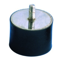 Butée cylindrique RADIAFLEX fixation mixte - D.30 mm - Charge de pression maximale : 700 N - 520027