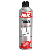 Revêtement anticorrosion GALVINOX - aérosol - 650 ml brut / 500 ml net