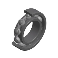 Roulement rigide à billes 6013CM - Diamètre intérieur : 65 mm - Diamètre extérieur : 100 mm - Largeur : 18 mm - Jeu : CM - Type d'étanchéité : ouvert