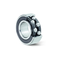 Roulement à billes à contact oblique à 2 rangées série 5000 EEG15 - Diamètre intérieur : 30 mm - Diamètre extérieur : 62 mm - Largeur : 23,8 mm - Angle de contact : 25 °