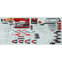 Composition de 128 outils pour la mécanique générale CM.120A