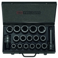 Coffret de 19 douilles Impact NK.500E - 19-42 mm