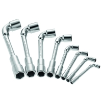 Jeu de 8 clés à pipe 6 x 12 pans 76.JN8