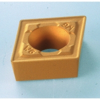 Plaquette de tournage positive carbure CCMT-SM - Longueur d'arête de coupe : 6 mm - Épaisseur : 2,38 - Rayon : 0,4 mm - Revêtement : PVD - IC907