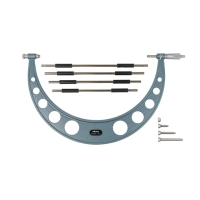 Micromètre mécanique d'extérieur à touches interchangeables - Plage de capacité : 300-400 mm - Précision : ±10 µm - Sans sortie de données