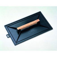 Taloche rectangulaire choc EUROPA avec manche en bois - 350 x 270 mm