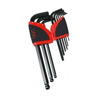 Râtelier de 9 clés mâles 6 pans à tête sphérique 67-AR9A - 1,5 à 10 mm