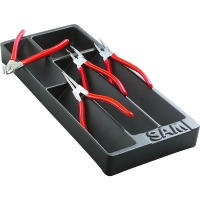 Module ABS 4 pinces à circlips chromé mat