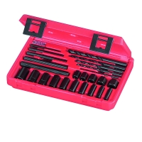 Extracteurs pour vis cassées Coffret de 25  pièces 5-14 mm