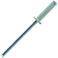 Rivet aveugle éclaté tête plate aluminium/acier blanc RAL 9003 PWD - 4 x 16 mm