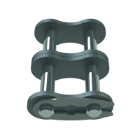 Maillon de jonction double N°206 - Gamme DELTA HR - Pas : 19,05 mm - 5pcs