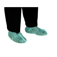 Surchaussures à usage court antidérapant 45245 (100 pièces) - bleu