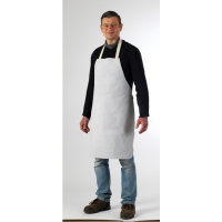 Tablier soudeur 56600 blanc - 90 x 60 cm