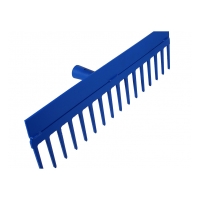 Râteau racloir 16 dents droites largeur 46 cm sans manche