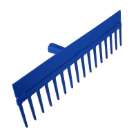 Râteau à gazon acier 32 dents 52,5 cm sans manche