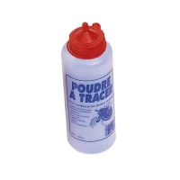 Poudre à tracer en biberon de 1 kg rouge