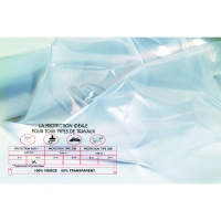 Film de protection pour travaux T200 - 82 x 3 m - transparent
