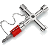 Clé armoire commande multi-empreintes 76mm