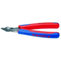Pince coupante Super Knips® pour l'électronique tête brunie avec manche bimatière 130 mm