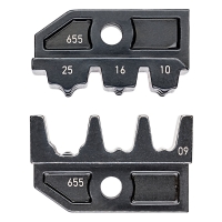 Profil de sertissage 50 x 12 mm pour embouts de câbles 1,5 à 6 mm²