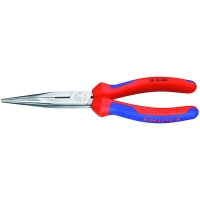 Pince à bec cigogne demi rond 200 mm avec manche bimatière