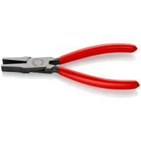 Pince à becs plats 160 mm avec manche gainé PVC