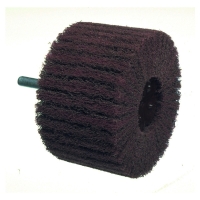 Roue en abrasif incorporé Scotch-Brite™ PF-ZS - diamètre 76,2 - Grain 3 (moyen)