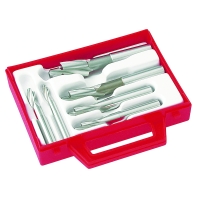 Coffret de fraises à lamer 31 HSS-E Cobalt - Plage de diamètres 3 à 10 mm - Nombre de pièces 6