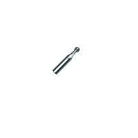 Fraise à copier 8527 carbure angle d'hélice 30° - Diamètre 1 mm - Non revêtue - 2 dents