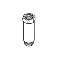 Rallonge pour graisseur automatique LAPE - G1/4 - 50 mm